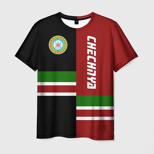 Мужская футболка Chechnya, Russia / 3D-принт – фото 1