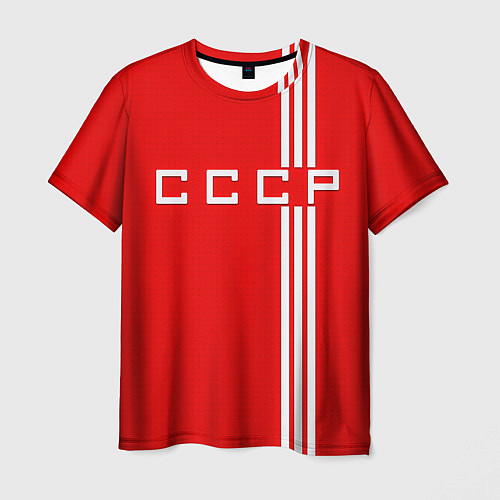 Мужская футболка Cборная СССР / 3D-принт – фото 1