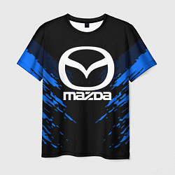 Футболка мужская Mazda: Blue Anger, цвет: 3D-принт