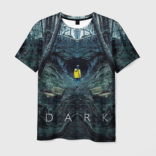 Мужская футболка Dark / 3D-принт – фото 1