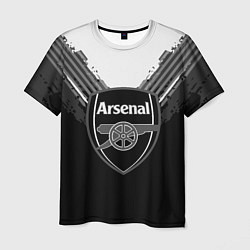 Футболка мужская FC Arsenal: Black Style, цвет: 3D-принт