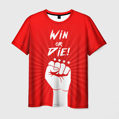 Мужская футболка FCSM: Win or Die / 3D-принт – фото 1