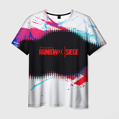 Мужская футболка R6S: Colour Style / 3D-принт – фото 1