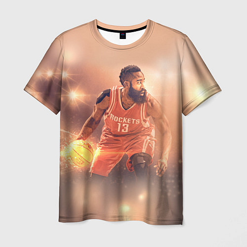 Мужская футболка NBA Rockets 13 / 3D-принт – фото 1