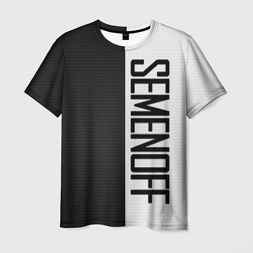 Мужская футболка SEMENOFF / 3D-принт – фото 1