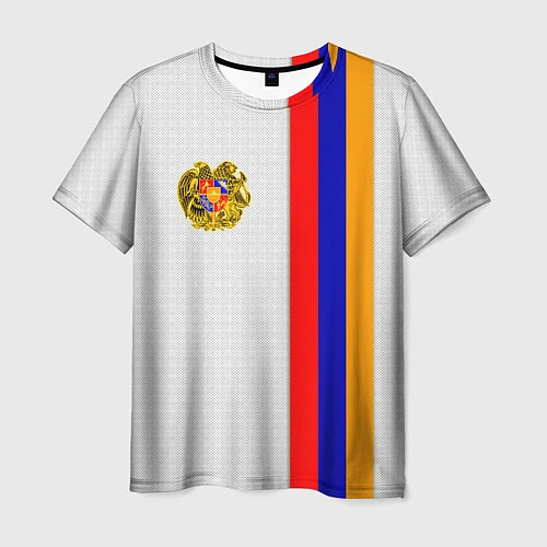 Мужская футболка I Love Armenia / 3D-принт – фото 1