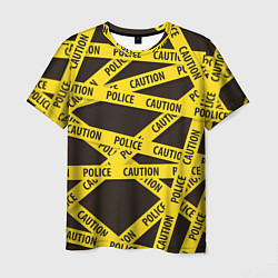 Мужская футболка Police Caution