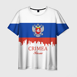 Футболка мужская Crimea, Russia, цвет: 3D-принт