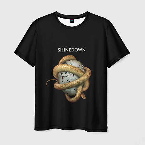 Мужская футболка Shinedown: Threat To Survival / 3D-принт – фото 1