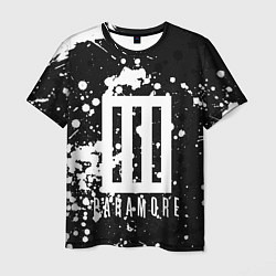 Футболка мужская Paramore: Black & White, цвет: 3D-принт