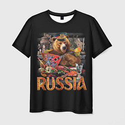 Футболка мужская This is Russia, цвет: 3D-принт