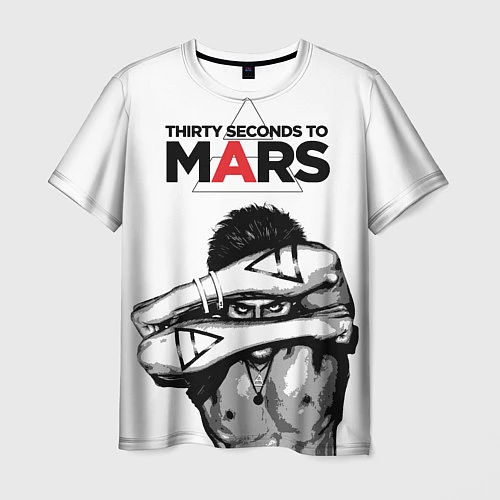 Мужская футболка 30 STM: Jared Leto / 3D-принт – фото 1