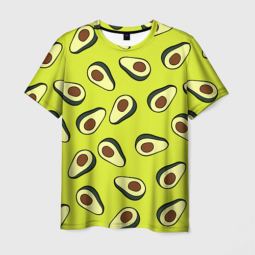 Мужская футболка Стиль авокадо / 3D-принт – фото 1