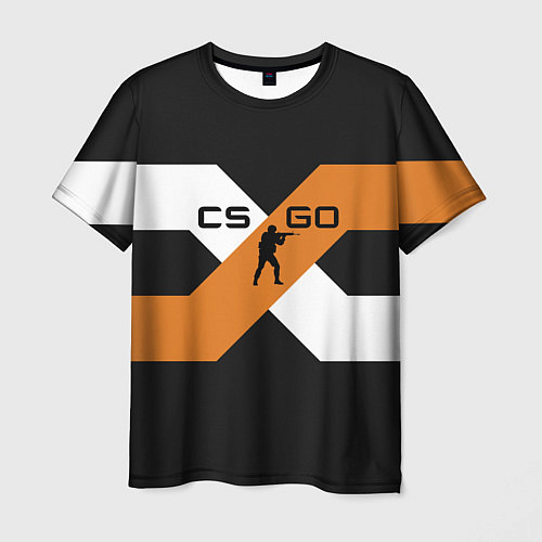 Мужская футболка CS:GO X / 3D-принт – фото 1