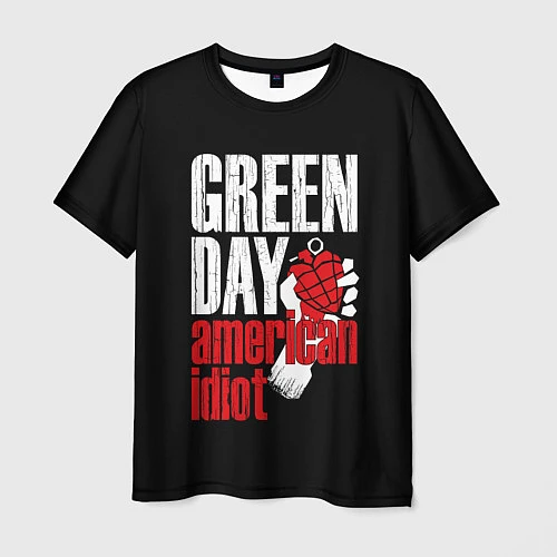 Мужская футболка Green Day: American Idiot / 3D-принт – фото 1
