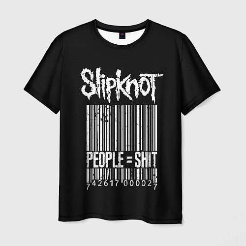 Мужская футболка Slipknot: People Shit / 3D-принт – фото 1