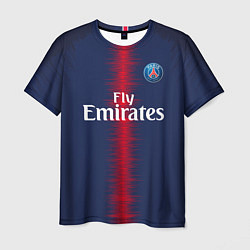 Футболка мужская FC PSG: Mbappe Home 18-19, цвет: 3D-принт