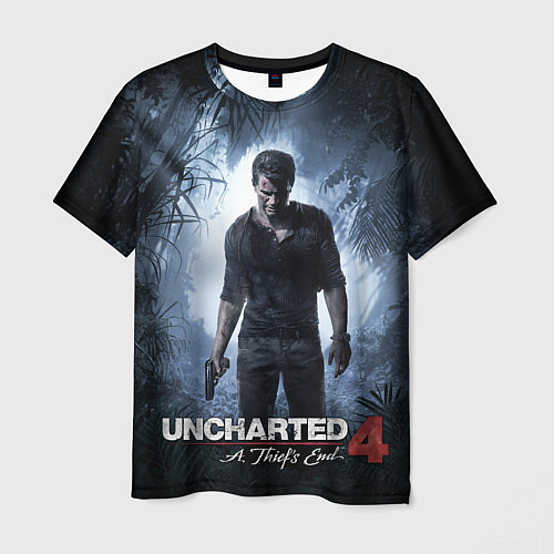 Мужская футболка Uncharted 4: A Thief's End / 3D-принт – фото 1