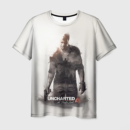 Мужская футболка Uncharted 4: Nathan / 3D-принт – фото 1