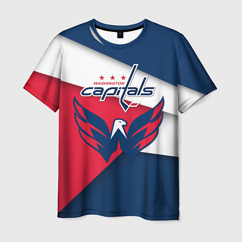 Мужская футболка Washington Capitals / 3D-принт – фото 1