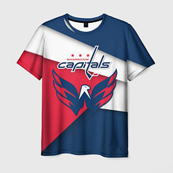 Футболка мужская Washington Capitals, цвет: 3D-принт
