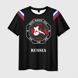Футболка мужская MMA Russia, цвет: 3D-принт