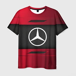 Футболка мужская Mercedes Benz Sport, цвет: 3D-принт