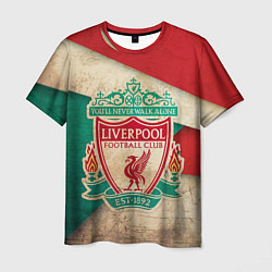 Футболка мужская FC Liverpool: Old Style, цвет: 3D-принт