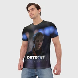 Футболка мужская Detroit: Kara, цвет: 3D-принт — фото 2