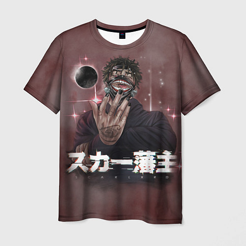 Мужская футболка Scarlxrd: Dark Space / 3D-принт – фото 1