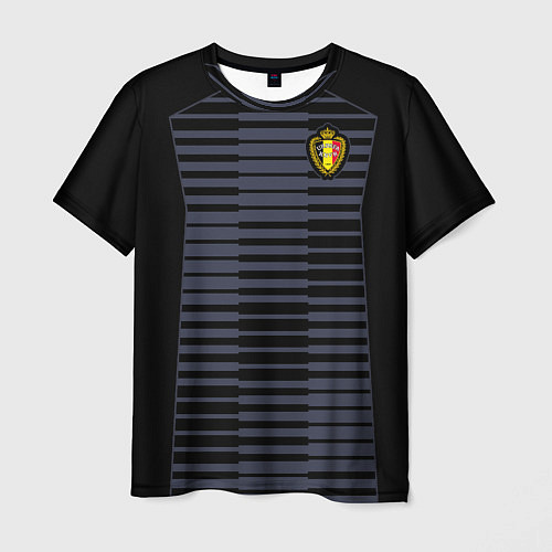 Мужская футболка Belgium Team: Goalkeeper WC-2018 / 3D-принт – фото 1