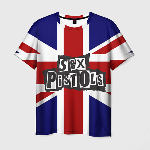 Мужская футболка Sex Pistols UK / 3D-принт – фото 1
