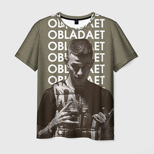 Мужская футболка OBLADAET / 3D-принт – фото 1