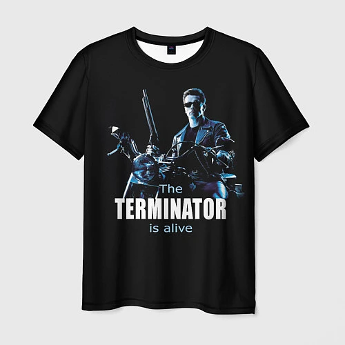 Мужская футболка Terminator: Is alive / 3D-принт – фото 1