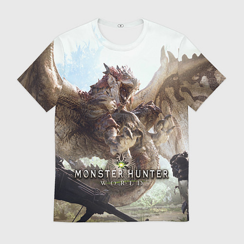 Мужская футболка Monster Hunter: World / 3D-принт – фото 1