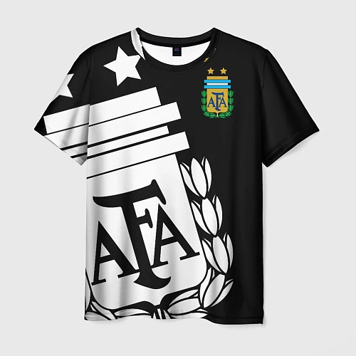 Мужская футболка Argentina Team: Exclusive / 3D-принт – фото 1