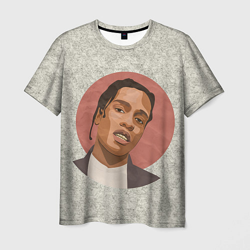 Мужская футболка ASAP Rocky: Runrise / 3D-принт – фото 1
