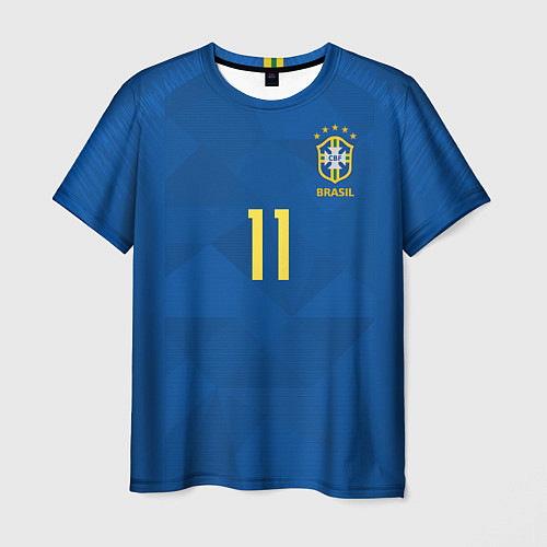 Мужская футболка Coutinho Away WC 2018 / 3D-принт – фото 1