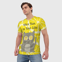 Футболка мужская More Sun In Your Life, цвет: 3D-принт — фото 2