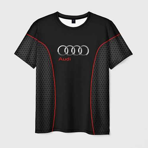 Мужская футболка Audi Style / 3D-принт – фото 1
