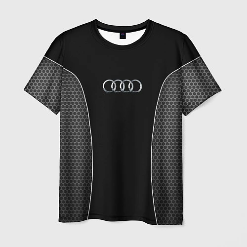 Мужская футболка Audi: Drive Style / 3D-принт – фото 1