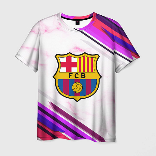 Мужская футболка Barcelona / 3D-принт – фото 1