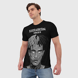 Футболка мужская XXXTentacion: 1998-2018, цвет: 3D-принт — фото 2