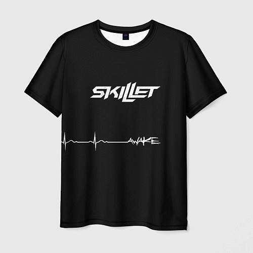 Мужская футболка Skillet Awake / 3D-принт – фото 1