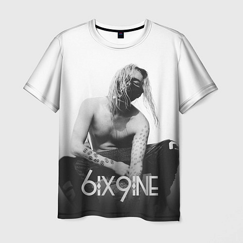Мужская футболка 6IX9INE / 3D-принт – фото 1