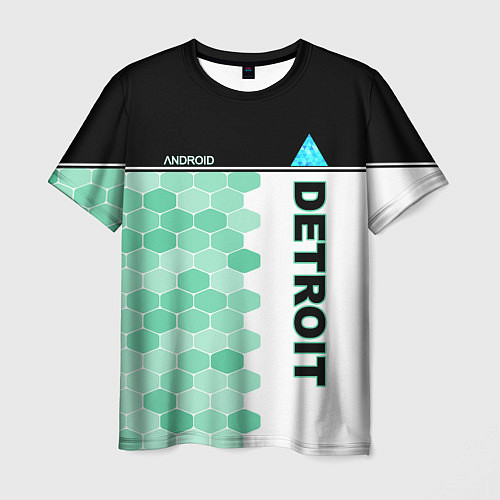 Мужская футболка Detroit: Android / 3D-принт – фото 1