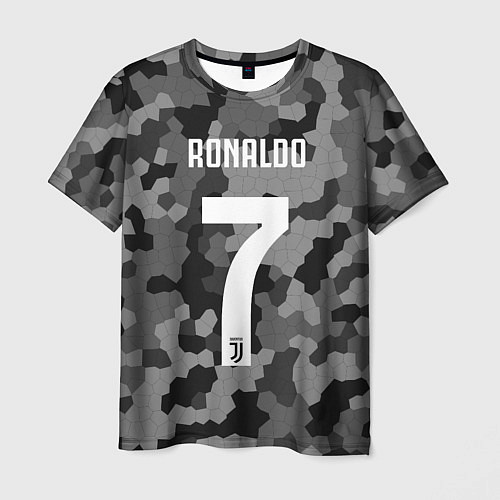 Мужская футболка Ronaldo 7: Camo Sport / 3D-принт – фото 1