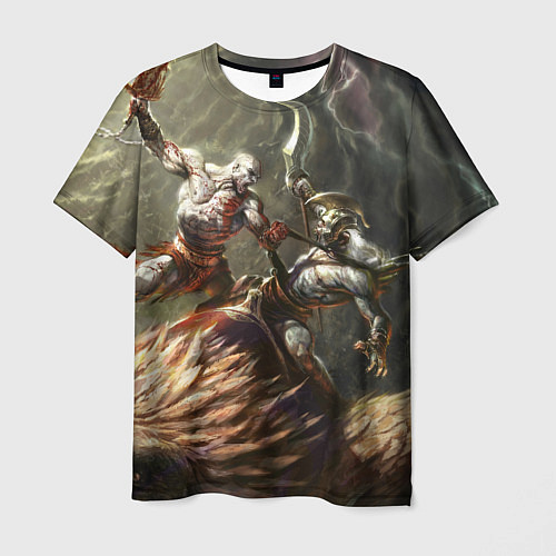 Мужская футболка Кратос: Бог войны / 3D-принт – фото 1