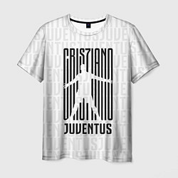 Футболка мужская Cris7iano Juventus, цвет: 3D-принт
