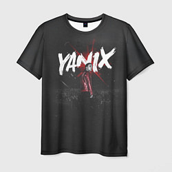 Футболка мужская YANIX: Black Side, цвет: 3D-принт